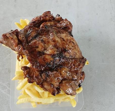Poulet frites
